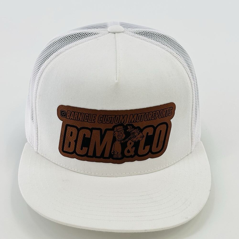 Funny Trucker Hat Cap SnapBack Barnical Motorsport Patch Automotive Nude Dude